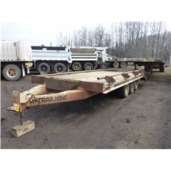 TRAIL KING TRIPLE AXLE 22' EQUIPMENT TRAILER