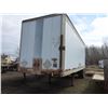 Image 1 : 1986 THEURER 28' SINGLE AXLE VAN TRAILER