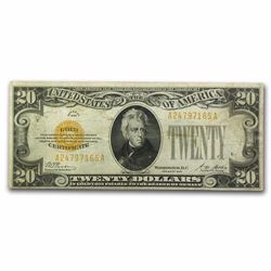1928 $20 Gold Certificate VF