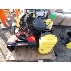 SKID ASSORTED PRESSURE WASHERS - STR