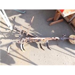 VINTAGE MANUAL HORSE PULLED TILLER