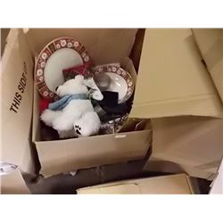 BOX CHRISTMAS DISHES & MORE