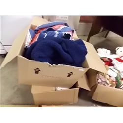 BOXES - VARIETY OF CLOTHING FROM ESTATE 2 BXS TTL - MOSTLY LADIES
