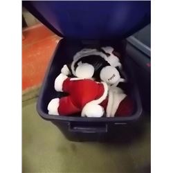 TOTE OF ASSORTED CHRISTMAS