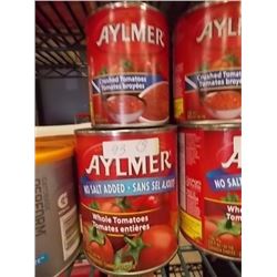 CANNED TOMATOES - CRUSHED & WHOLE - 5 TTL
