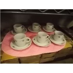 CHILD'S PORCELEIN TEA SETS - 3 SETS OF 12 PC / LOT