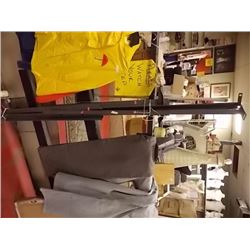 ADJUSTABLE ROLLER FRAME - BROWN