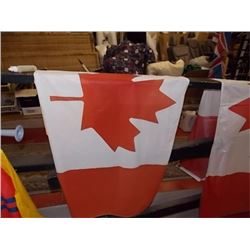 LARGE CANADIAN FLAG - 25 X 55"