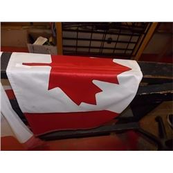 LARGE CANADIAN FLAG - 17.5 X 34.5"