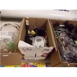 BOX OF HOUSEWARE- 2 BXS TTL