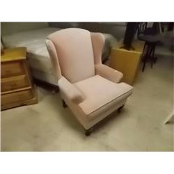 UPHOLSTERED FIRE SIDE CHAIR