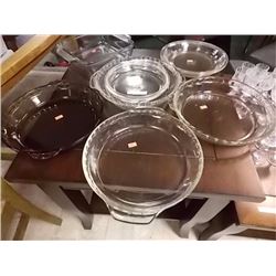 GLASS DISHWARE - PYREX AND OTHER 7PC