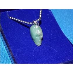 NECKLACE - NEW SKULL PENDANT - INCLUDES STAINLESS STEEL BALL CHAIN - IN GIFT BOX