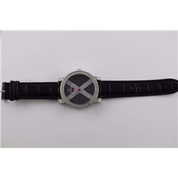 WATCH - NEW DIAMOND KING WATCH WITH 6 DIAMONDS - CROSS FACE - RETAIL ESTIMATE $400