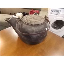 CAST IRON SWEENEY KETTLE - AS-IS - FOR SHOW ONLY