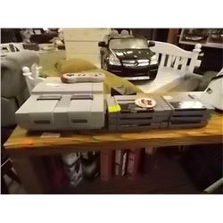 SUPER NINTENDO GAME AND 6 GAMES