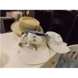 ASSORTED HATS  - 5 TTL - (some with pins)