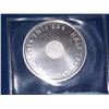 Image 2 : SILVER ROUND - 1/2 TROY OUNCE .999 FINE SILVER - SUNSHINE MINTING - DECODER ON BACK