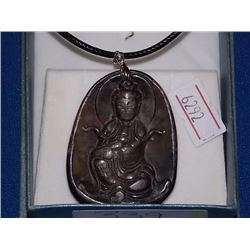 NECKLACE - WITH POLISHED GEMSTONE