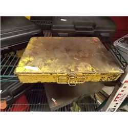 METAL BOLT BIN & CONTENTS