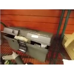 TOOL BOX WIHT CRAFT SUPPLIES