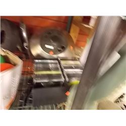 CD, PROPANE, CAMPSTOVE, DOLLY TIRE & MORE