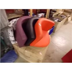 NEW DESIGNOR CHAIR SEATS - 4 PER LOT