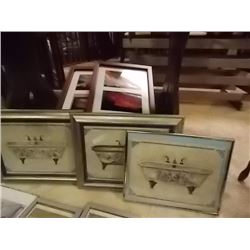 FRAMED BATH TUB  PICTURES - 3 TTL