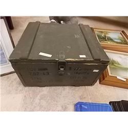 AMMUNITION BOX - WOOD - 1943 WWII