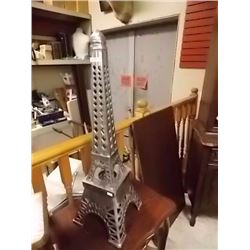 CAST METAL EIFFEL TOWER - 29" TALL