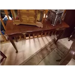 MAHOGANY HALL / SOFA TABLE - 2 DRAWER