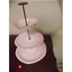 CAKE PLATE - ROYAL TUDOR - 3 TIER