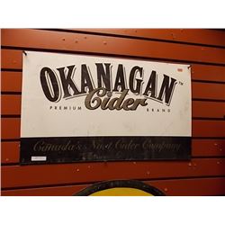 BREWERS MEMORABILIA - METAL - OKANAGAN CIDER