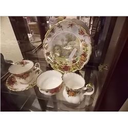 ROYAL ALBERT - OLD COUNTRY ROSE - 5PC TTL