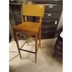 TEAK BAR CHAIR