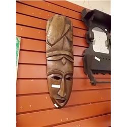 HAND CARVED WOOD MASK