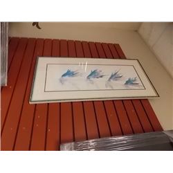 FRAMED PRINT - FLOWERS