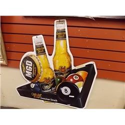 BREWERS MEMORABILIA - METAL - MILLER GENUINE DRAFT