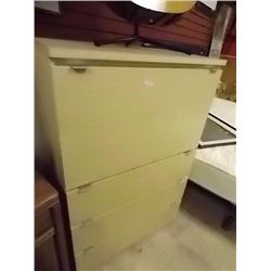 DRESSER CABINET - 3 DRAWER & DROP FRONT DOOR