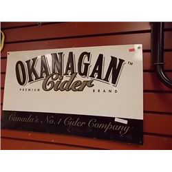 BREWERS MEMORABILIA - METAL - OKANAGAN CIDER