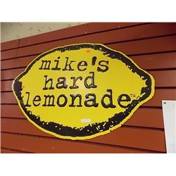 BREWERS MEMORABILIA - METAL - MIKE'S HARD LEMONADE
