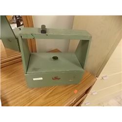 VINTAGE SHOE SHINE BOX & CONTENTS