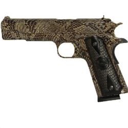 Iver Johnson Copperhead Snakeskin, 1911A1, .45ACP, NEW IN BOX, 8 Shot