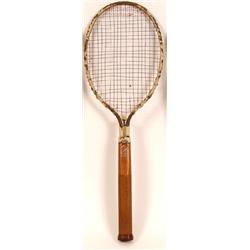 A Set of Four Steel Tennis Racquets, by A West Ltd, with associated letter (4) See illustration