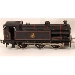 An 0 Gauge Bassett Lowke 0-6-0 Engine, British Railways, 26 cm, boxed See illustration