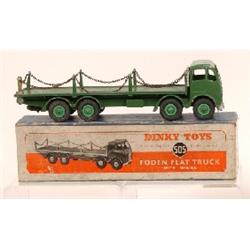 A Die Cast Dinky Super Toys Foden Flat Truck, No 505, 19 cm, boxed