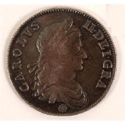 A Charles II Crown, 1662