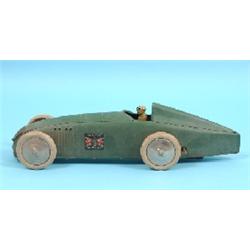 A Tri-Ang Clockwork MG Magic Midget, 39 cm See colour illustration