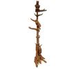 Image 1 : A Black Forest Style Hat Stand, carved a bear and fish, with two climbing bears beneath, on a root f