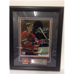 PETE MAHOVLICH SIGNED 8" X 10" FRAMED PHOTO